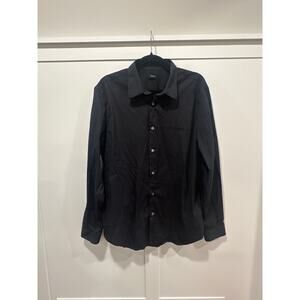 Theory Button Down Long Sleeve Dress Shirt Size XL